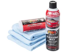 FW1 Waterless Wash & Wax Polish with Carnauba and Spray Gun (17.5oz) by  Fast Wax