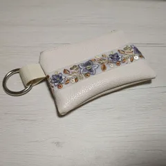 インド刺繍リボン ラインポーチ