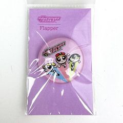 파워 퍼프 걸즈 크리스탈 마그넷 (퍼플) 문구 일본제 FLAPPER