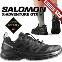 サロモン X-アドベンチャー ゴアテックス ウィメンズ ブラック SALOMON X-ADVENTURE GTX W BLACK/BLACK/BLACK l47321800のサムネイル