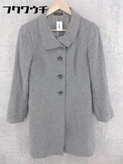 ◇ COMMECAISM コムサイズム コート サイズM グレー レディース 【中古】 【1002800538041】