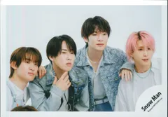 SnowMan 24年BREAKOUT/君は僕のものオフショット 向井康二/宮舘涼太/深澤辰也/佐久間大介 公式写真 *1枚