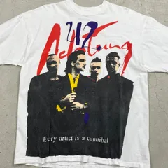 U2 Tour バンドtシャツ総柄rock tee 90s