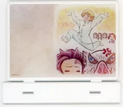 【中古】文房具その他 炭治郎＆善逸＆伊之助 「鬼滅の刃 提供イラスト(柱合会議・蝶屋敷編)ランダムアクリルメモスタンド」