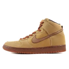 新品 NIKE DUNK HIGH PRO SB WHEAT 305050-221 2002年製 メープル バイソンウィート 27cm US9 ナイキ ダンク ハイ プロ デッドストック スニーカーのサムネイル