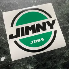 カラーの組み合わせ変更可能！タイプ2 2色 JIMNY 丸 カッティングステッカー JB64タイプ ジムニー JA11 JA71 JA12 JA22 JB23 JB64
