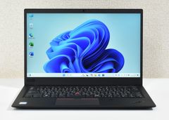 Lenovo Thinkpad X1 Carbon 6th /Core i5-8250U/メモリ8G/NVMe SSD 256G/Webカメラ/14インチ/高解像度1920x1080/中古ノートパソコン