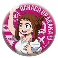 【中古】バッジ・ピンズ 麗日お茶子(グリッター) 「僕のヒーローアカデミア 缶バッジコレクション」