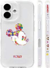 【人気商品】指紋防止 ワイヤレス充電対応 レンズ保護 透明なシェル TPU 側面設計 かわいい かわいい カバー サイドデザイン カバー 【全機種対応】 アイフォン16 6.1インチ スマホケース ケース iPhone16 iPhone16 用 用 ミッキーマ