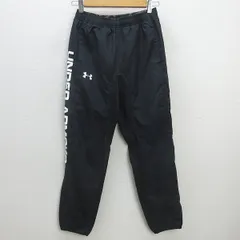 G■アンダーアーマー/UNDER ARMOUR ピステパンツ/スポーツウェア MSC1421【SM】黒/men's/152【中古】■