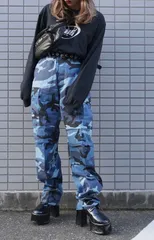 日本オンラインショップ MEDM 23SS camouflage casual pants パンツ