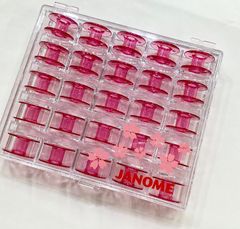JANOME  ボビン　25個　ケース入り
