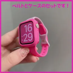 【新品未使用品】Apple Watch アップルウォッチ　ラバーベルト　バンド　シリコンケースセット　38/40/41ｍｍ