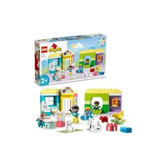 【在庫限り】レゴ(LEGO) デュプロ デュプロのまち たのしいほいくえん おもちゃ 玩具 プレゼント 誕生日 ブロック 知育 クリスマス 男の子 女の子 子供 1歳半 2歳 4歳 幼児 ごっこ遊び おままごと 10992のサムネイル
