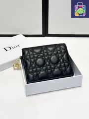 【今日特価】Dior ディオール クラシック多機能スモールウォレット 輸入羊皮で仕上げ細かい作り高品質-WTO輸入2