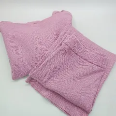 ◇ Θ IENA イエナ リブニット ロング セットアップ サイズ ピンク系 レディース E  【1506130002437】