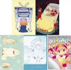 【中古】ポストカード 集合 ポストカード5枚セット 「SPY×FAMILY展」