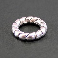 【4個パック】銀古美 リングチャーム [外径14.5mm, 内径8.5mm] sgy-674-4p