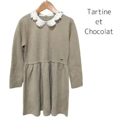 Tartine et Chocolat　ワンピース　120cm　タルティーヌエショコラ　襟付き　送料込み　	478088