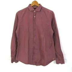 ポールスミス コレクション 長袖シャツ カラーシャツ トップス 日本製 メンズ Mサイズ レッド系 Paul Smith COLLECTION 【中古】
