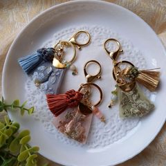 大人かわいい⭐インド刺繍リボン小物
