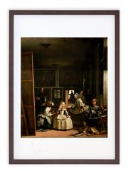 プラド美術館 ベラスケスの名画ラス・メニーナス 複製印刷画 スペイン