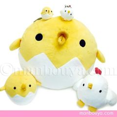 【SALE 5％OFF】 ニワトリ ひよこ ぬいぐるみ A-SHOW 栄商 ムニュマム 親子 ヒヨコセット