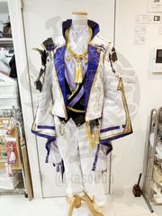 原神　神里綾人　コスプレ　衣装　男性サイズ【セット済みウィッグ付き】