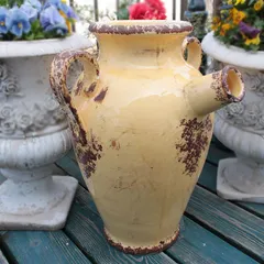 たむ ＊陶器 傘立て インテリア 昭和レトロ 黄色 玄関 楽天市場】傘立て 陶器 イタリア レッド 赤 アンブレラスタンド