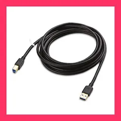 【スタッフおすすめ！】Cable Matters USB 3.0 ケーブル 3m USB 3.0 A B ケーブル ブラック USB タイプA オス タイプB オス