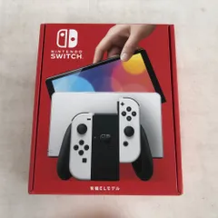 02w17867  Nintendo Switch ニンテンドースイッチ 有機ELモデル ホワイト ※未使用品【中古品】