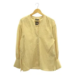 Chaos / カオス | ドルフサテン ブラウス シャツ | F | イエロー | レディース