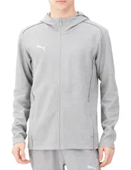 【新品・5営業日で発送】PUMA プーマ TEAMFINAL_カジュアル_フーデッ (659337) 色 : MEDIUM_GY_H サイズ : M 