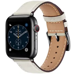 コンパチブル アップルウォッチ バンド 革 46mm 42mm 44mm 45mm 49mm 40mm 41mm 38mm コンパチブル Apple Watch バンド 本革 レザー ビジネス 男女兼用 コンパチブル iWatch Ultra/Ultra2