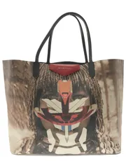 GIVENCHY ジバンシィ Graphic Robot large tote グラフィックプリントトートバッグ ベージュ×マルチカラーのサムネイル