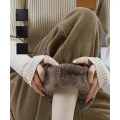裏起毛 コーデュロイ パンツ レディース 春 秋 冬 コーデ 暖かい 裏起毛パンツ ウエストゴム 防風防寒 ハイウエスト裏ボアパンツ 裾ゴム ジョガーパンツ イージーパンツ あったか ブラック ベージュ ブラウン グレー 黒 白 茶 M L サイズ