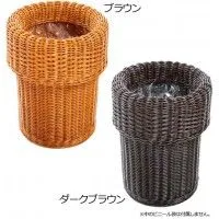ヤマカワラタン ダストボックス カゴ 籠 山川譲　籐 ゴミ箱 山川ラタン GL-120S ダストボックス | 籐家具ならヤマカワラタン｜トップ