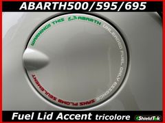 ABARTH アバルト フューエルリッドアクセントデカール ver.トリコローレ