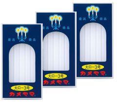 【まとめ買い】カメヤマ ローソク 大ロ-3号 225g 20本入×3個