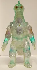 マルサン メカゴジラ 450 オーロラ クリスタルゴジラ ソフビ マルサン メカゴジラ 450 オーロラ クリスタルゴジラ ソフビ