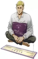 【中古】アクリルスタンド・アクリルパネル エルヴィン・スミス 描き下ろしイラスト リラックスver. 特大アクリルスタンド 「進撃の巨人」