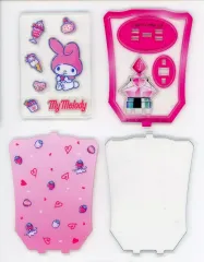 【中古】食玩 雑貨 5.マイメロディ 「サンリオキャラクターズ つめデコ☆アクリルスタンド」