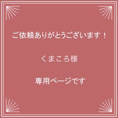 配送員設置送料無料 ぬいぐるみ服 【くまころ □COCORO.様専用