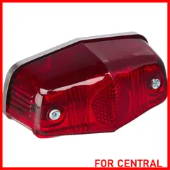 【特価商品】キジマ (kijima) バイク テールランプ ルーカスSタイプテールランプ G18 12V20/5W 汎用 レッド 218-1012