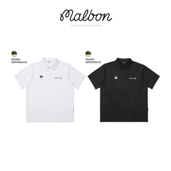夏 韓国 MALBON ゴルフウェア スポーツ メンズウェア カジュアル ファッション ポロシャツ メンズ 半袖Tシャツ