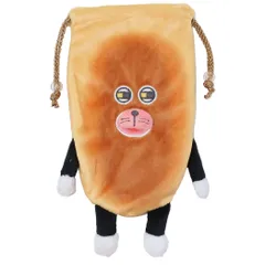 【メール便】パンどろぼう グッズ 巾着袋 絵本キャラクター ぬいぐるみ巾着
