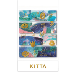 キングジム　マスキングテープ　キッタ　KITTA　コラージュ　メッセージ　KITC003