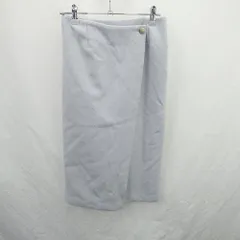 ◇ ⊇新品 UNITED ARROWS ロング タイト スカート サイズ36 ライトブルー レディース E  【1507030003777】