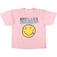 古着 NIRVANA ニルヴァーナ バンドTシャツ バンT メンズXL相当 ロック/eaa568176