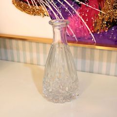 シェルメーヌグラス おしゃれな小瓶 花瓶 ガラス フラワーベース 雑貨 お花 インテリア
